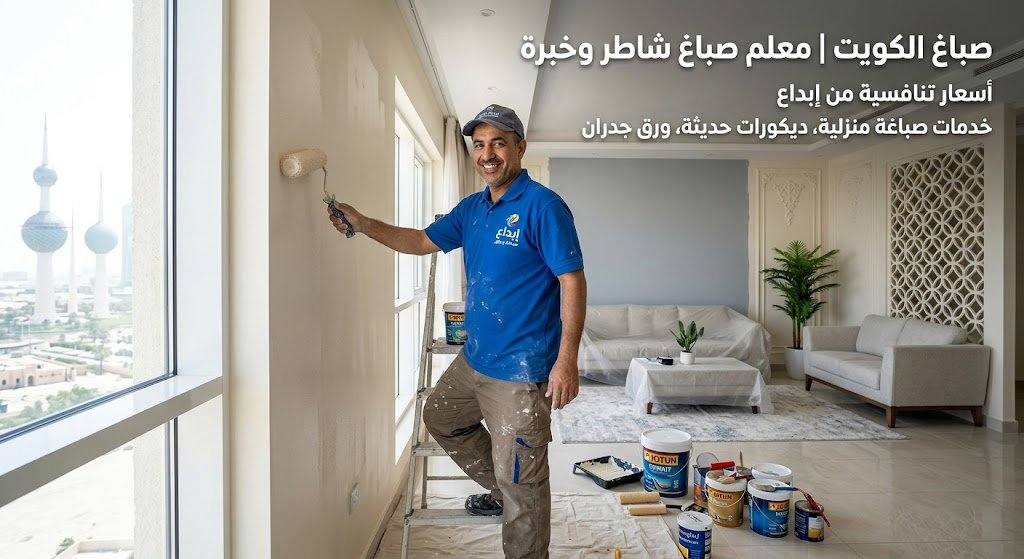 صباغ الكويت | معلم صباغ شاطر وخبرة بأسعار تنافسية من إبداع